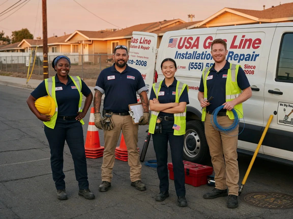 Gas Line Installation company in Crescent Mills, CA